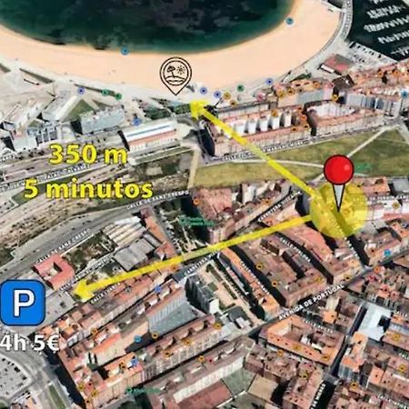 El Trasgu De Laviada A 300M Playa, Puerto, Acuario Gijón Exterior foto